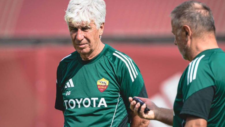 Gasperini a Trigoria, Roma