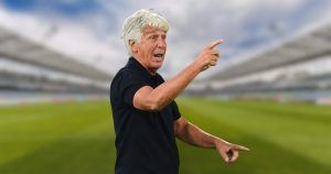 Gasperini dirige i suoi giocatori