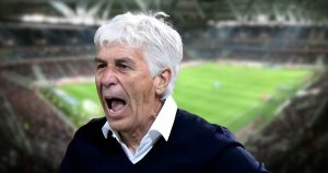 Gasperini urla allo stadio