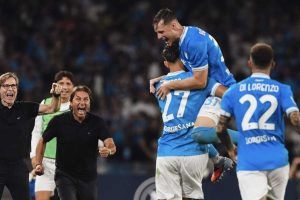 Napoli punteggio pieno