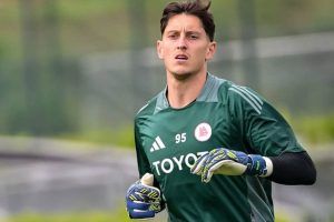Il portiere Pierluigi Gollini
