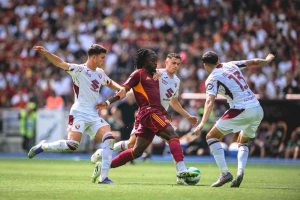 Konè durante Roma-Torino