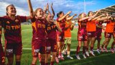 La squadra femminile della Roma