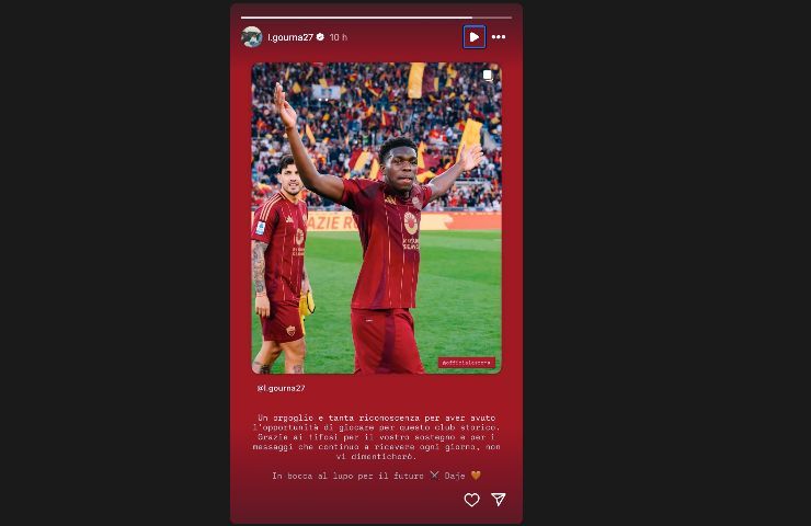 La storia Instagram del francese