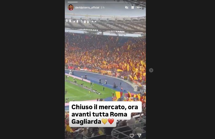 La storia sul profilo Instagram di Pek