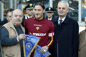 Lino Banfi con Totti