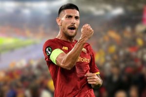 Lorenzo Pellegrini esultanza