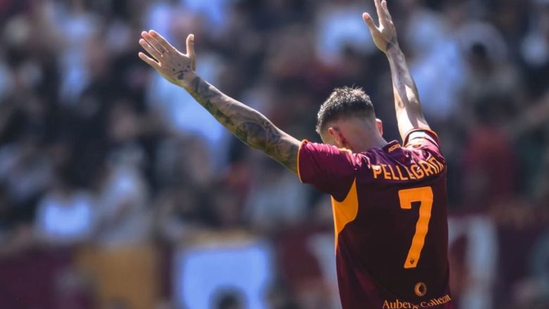 Pellegrini esultanza nel Derby
