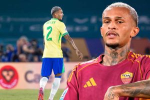 Wesley in ritiro con la Nazionale