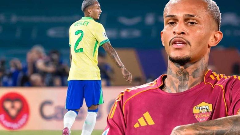 Wesley in ritiro con la Nazionale