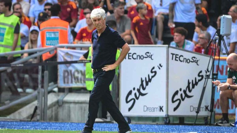 gasperini durante la partita 1200