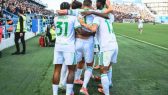 As Roma festeggia al Mapei