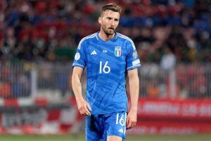 Bryan Cristante con la maglia della Nazionale