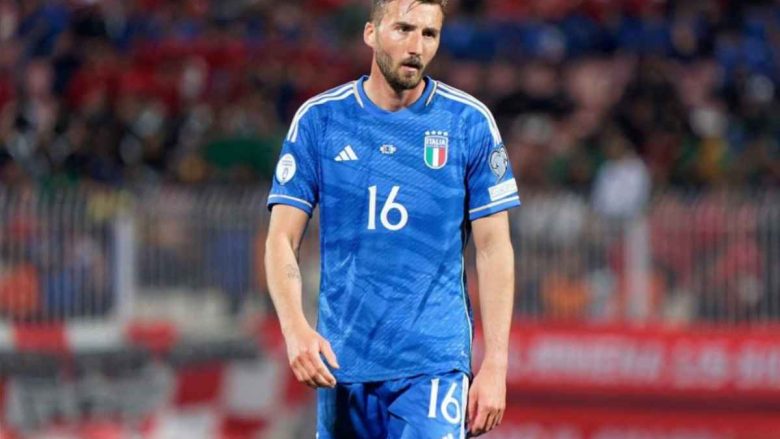 Bryan Cristante con la maglia della Nazionale