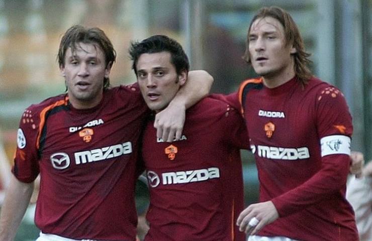 Cassano, Montella e Totti