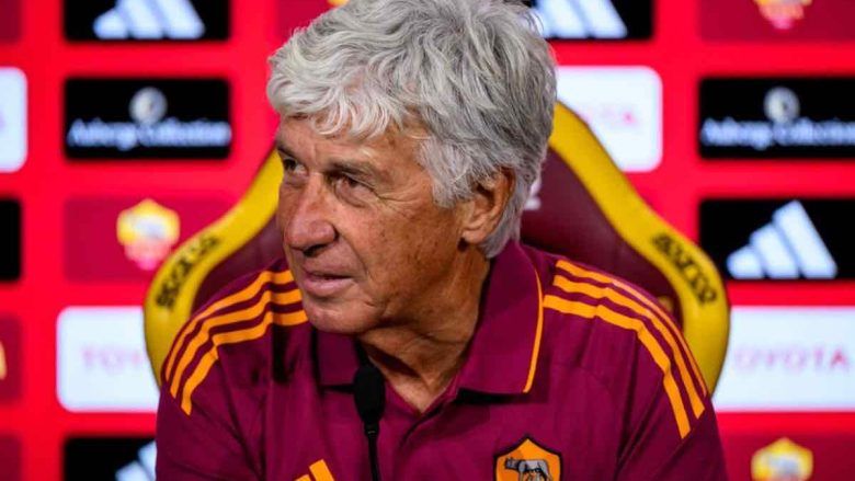 Gasperini in conferenza stampa