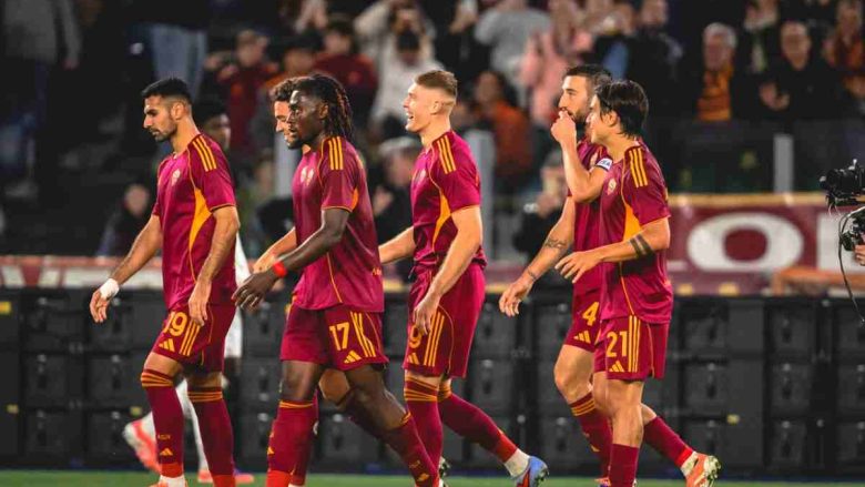 Giallorossi in campo contro il Parma