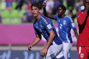 Italia Under 20 durante l'ottavo del mondiale