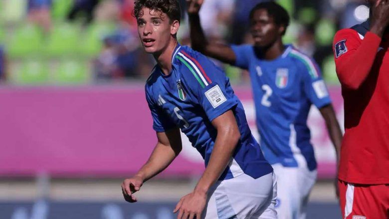 Italia Under 20 durante l'ottavo del mondiale