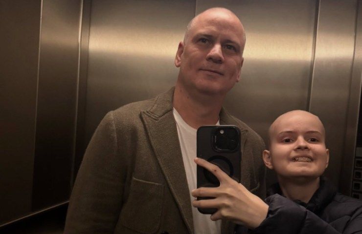 Julio Sergio con suo figlio Enzo