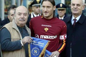 Lino Banfi e Francesco Totti