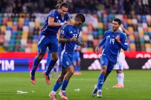 Mancini gol con l'Italia