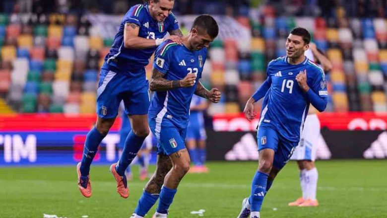 Mancini gol con l'Italia