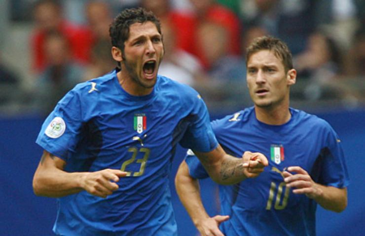 Materazzi e Totti
