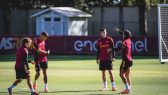 Roma in allenamento
