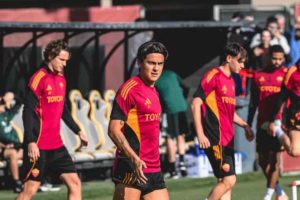 Roma in allenamento