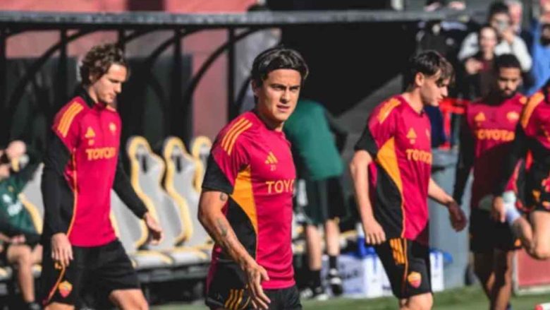Roma in allenamento