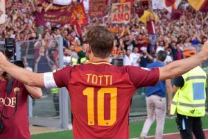 Totti addio