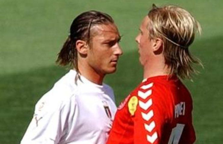 Totti e Poulsen