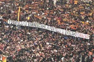 striscione sud