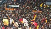 la protesta andata in scena durante roma lille di Europa League