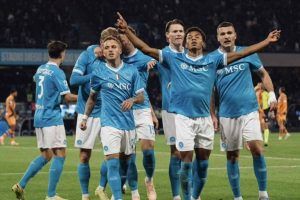 Napoli risale primo posto classifica