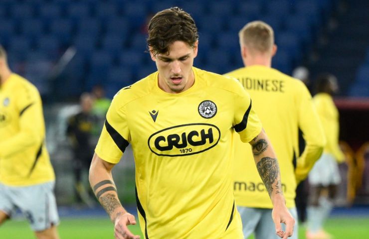 Nicolò Zaniolo all'Olimpico 