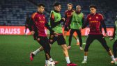 Roma in allenamento