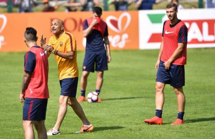 Spalletti e Perotti alla Roma