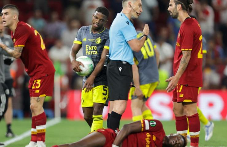 Kovacs in Roma-Feyenoord