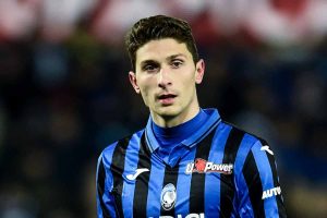 Mattia Caldara ai tempi dell'Atalanta