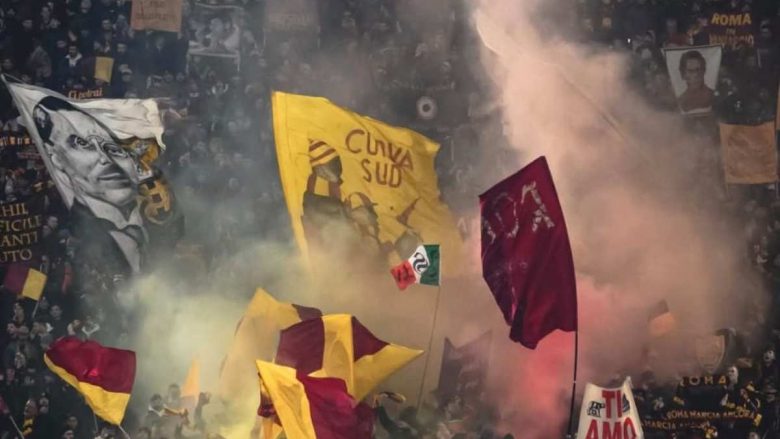 Tifosi Roma trasferta vietata tifosi