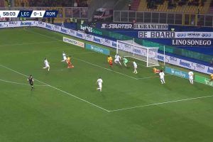 Errore di Pierotti in Lecce-Roma