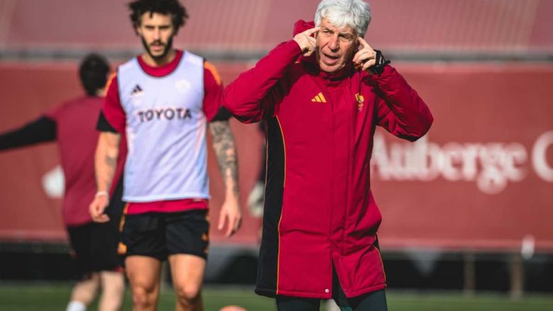 Gasperini a Trigoria