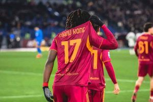Roma Sassuolo messaggio Kone