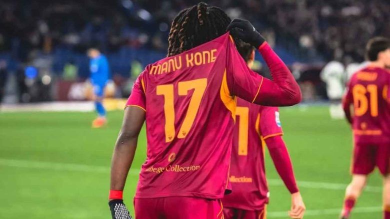 Roma Sassuolo messaggio Kone