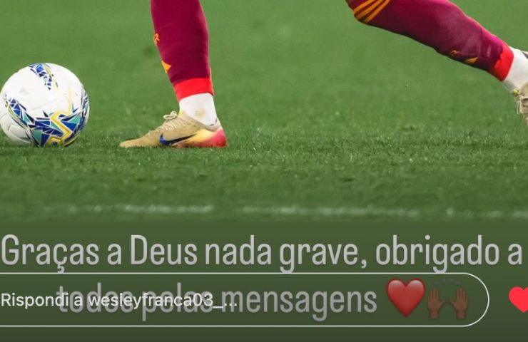 L'Instagram Story di Wesley