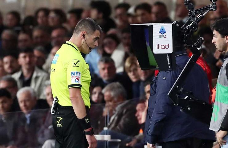 Sozza al VAR in Atalanta-Roma