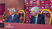 Gasperini e Ranieri in conferenza stampa