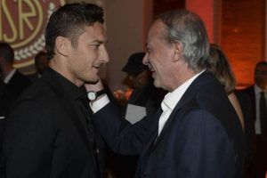 Francesco Totti e Walter Sabatini